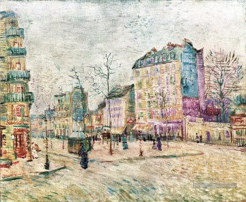Boulevard de Clichy Vincent van Gogh Peinture à l'huile